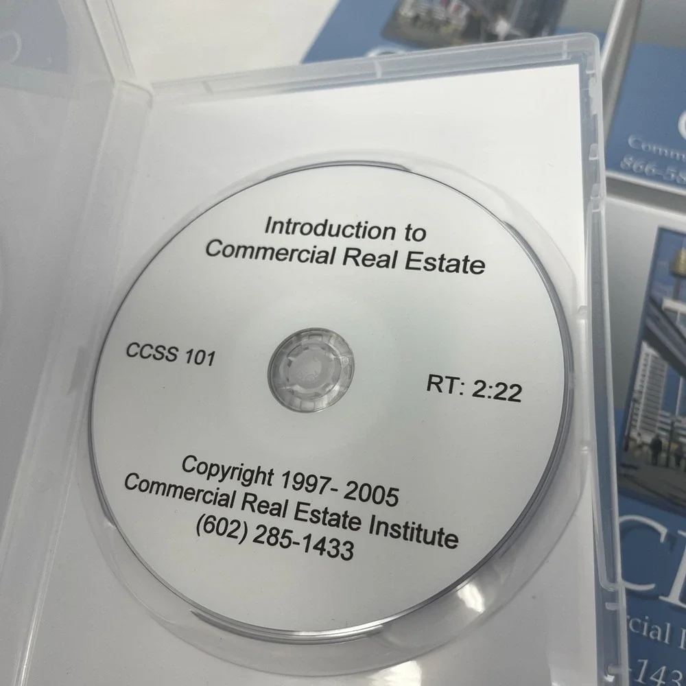 Commercial Real Estate Institute DVD Learning Complete Set Volumes 101-115 Lot